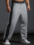 Men's Full Size Drawstring Contrast Wide Leg Pants Plus Size - Odaingerous